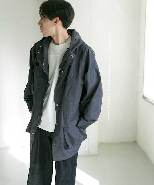 URBAN RESEARCH DOORS（アーバンリサーチドアーズ）の「『別注』SIERRA DESIGNS×DOORS　MOUNTAIN PARKA（マウンテンパーカー・メンズ・Blue Gray/Greige/Ink Black・M/L）」の6枚目の写真