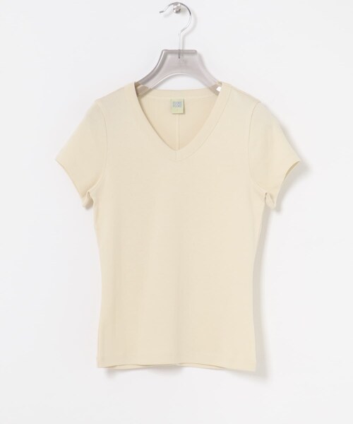 URBAN RESEARCH(アーバンリサーチ)の「FLORE FLORE JILL BABY T-SHIRTS(Tシャツ/カットソー・レディース・WHITE/BLACK/OFF WHITE/EVERGREEN/STRAW/MULBERRY・S)」の12枚目の写真