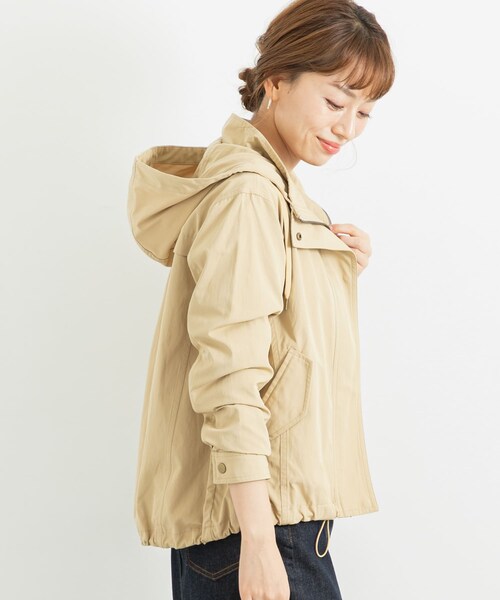 URBAN RESEARCH Sonny Label（アーバンリサーチサニーレーベル）の「マウンテンパーカー（マウンテンパーカー・レディース・カーキ/ブラック/ベージュ/ネイビー・34/36/38/40）」の17枚目の写真