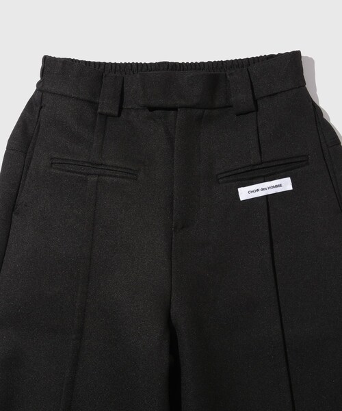 ADAM ET ROPE'(アダムエロペ)の「【CHOW des HOMME/チャウ デ オム】TAILORED LACED TROUSERS(スラックス・メンズ・ブラック・28/30)」の6枚目の写真