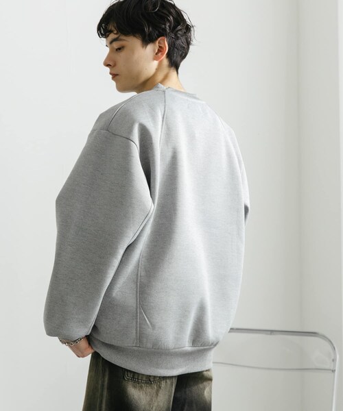 SENSE OF PLACE by URBAN RESEARCH（センスオブプレイスバイアーバンリサーチ）の「ポンチプレートキリカエスウェット（スウェット・メンズ・BLUE/BLACK/GRAY・M/L）」の16枚目の写真