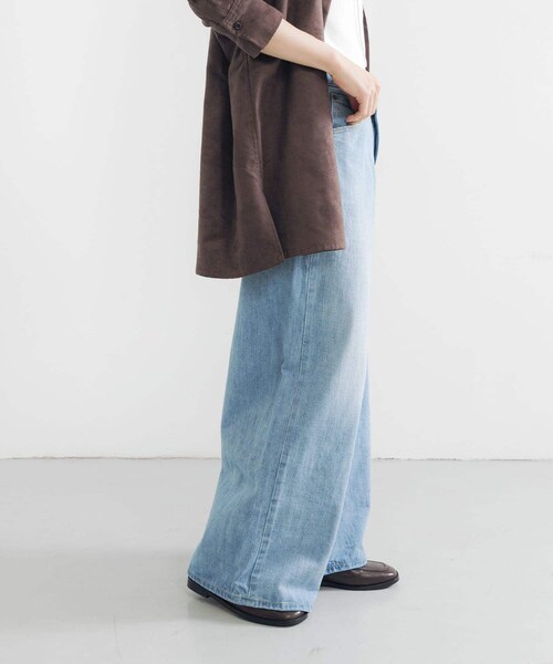 URBAN RESEARCH(アーバンリサーチ)の「『別注』Lee101×URBAN RESEARCH BAGGYPANTS(デニムパンツ・レディース・LIGHT USED/ONE WASH/DARK USED/MEDIUMUSED・XS/S/M/L)」の11枚目の写真