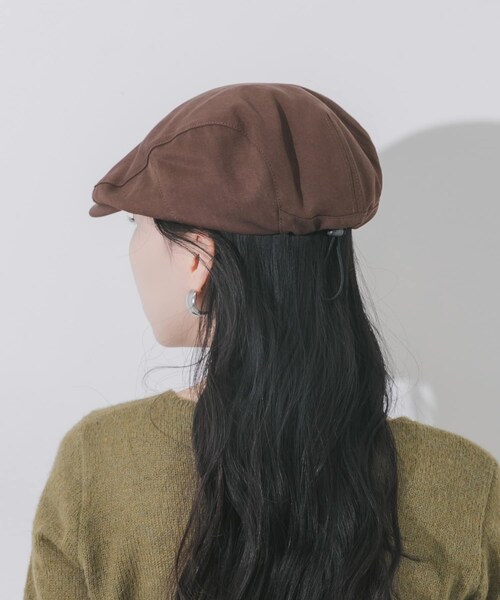 SMELLY（スメリー）の「ドロストハンチング（ハンチング/ベレー帽・レディース・BRN/BLK・-）」の17枚目の写真