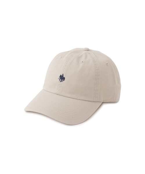 Jayro(ジャイロ)の「POLOBCSポロプレイヤーキャップ(キャップ・レディース・ブラック/ホワイト系/ベージュ/グリーン/ブルー系/ピンク・F)」の3枚目の写真