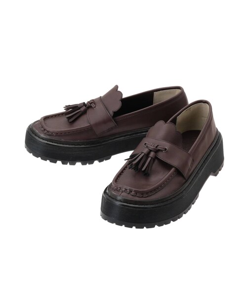 merry jenny（メリージェニー）の「スカラップラバーソールローファー（ローファー・レディース・アイボリー/ブラック/ブラウン・M/L）」の22枚目の写真