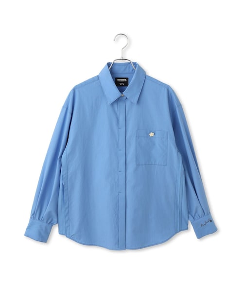 VIS(ビス)の「【MARY QUANT×VIS】リボンボウタイサイドプリーツシャツ(シャツ/ブラウス・レディース・ブラック系/ホワイト/サックス・F)」の20枚目の写真