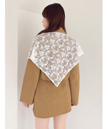 dazzlin | レーススカーフ(マフラー)