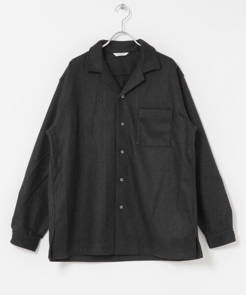 URBAN RESEARCH DOORS(アーバンリサーチドアーズ)の「ジャージメルトンオープンカラーシャツ(シャツ/ブラウス・メンズ・BLUE NAVY/CHARCOAL・M/L)」の21枚目の写真