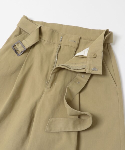 URBAN RESEARCH(アーバンリサーチ)の「『3サイズ展開』ベルト付きタックワイドチノパンツ(チノパンツ・レディース・L.BEIGE/BEIGE・36/38/40)」の16枚目の写真