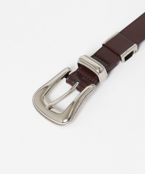 SENSE OF PLACE by URBAN RESEARCH（センスオブプレイスバイアーバンリサーチ）の「FLウエスタンベルト25mm（ベルト・メンズ・BLACK/BROWN/KHAKI・one）」の8枚目の写真