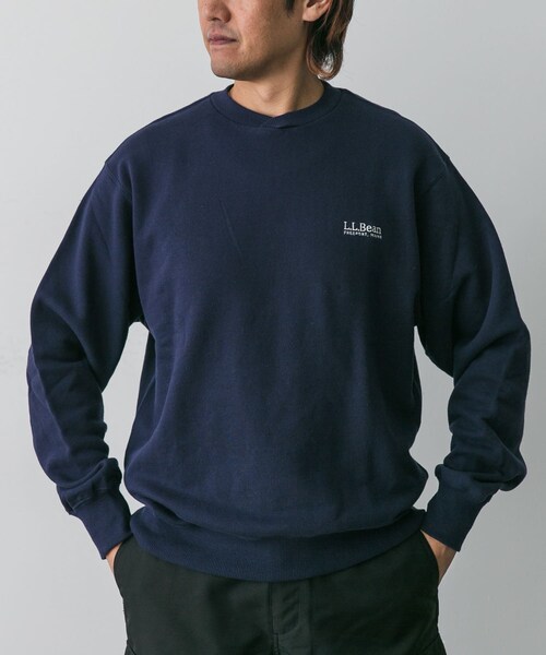 URBAN RESEARCH DOORS(アーバンリサーチドアーズ)の「L.L.Bean Smithfield Crewneck Sweat(スウェット・メンズ・F.Green/Ecru/Birch/Navy/Purple・M/L/XL)」の4枚目の写真