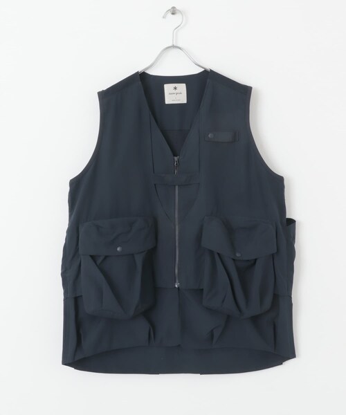 EKAL（エカル）の「Snow Peak Apparel　Insect Shield Mesh Vest（ベスト・メンズ・NAVY/CHARCOAL・M/L）」の18枚目の写真