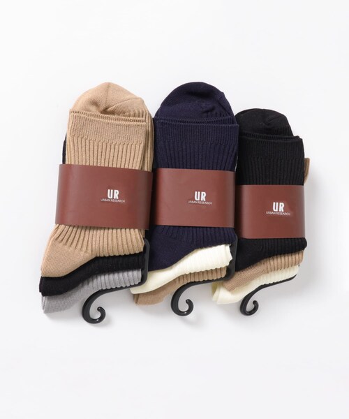 ITEMS URBANRESEARCH（アイテムズ アーバンリサーチ）の「3Pソックス187（その他アンダーウェア/インナー・レディース・ASST・one）」の3枚目の写真