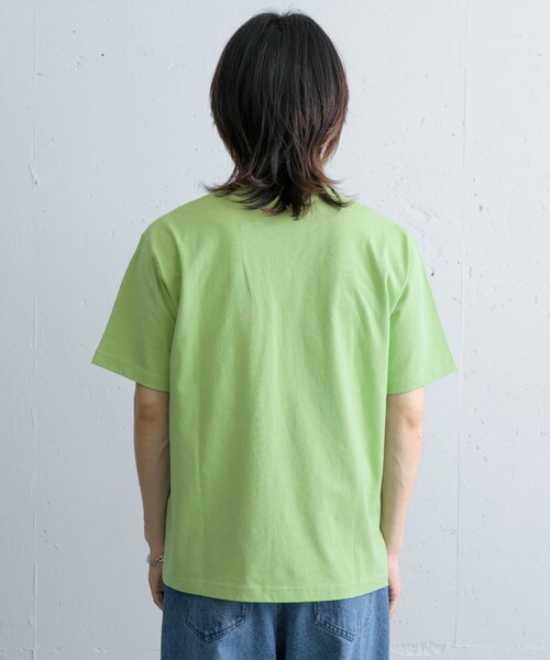 SENSE OF PLACE by URBAN RESEARCH（センスオブプレイスバイアーバンリサーチ）の「ヴィンテージライクTシャツ(ショパン)（Tシャツ/カットソー・メンズ・WHITE/MINT・M/L）」の22枚目の写真