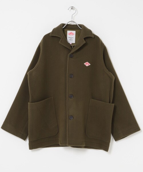URBAN RESEARCH DOORS(アーバンリサーチドアーズ)の「DANTON WOOL MELTON JACKET(テーラードジャケット・メンズ・GREY/DK NAVY/DK OLIVE/BEIGE/ORANGE・38/40/42)」の18枚目の写真