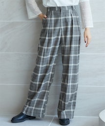 miclat | 大きいサイズ　タックワイドパンツ　miclat(その他パンツ)