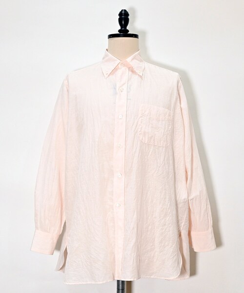 ADAM ET ROPE'（アダムエロペ）の「【KAPTAIN SUNSHINE】Polocollar Shirt（シャツ/ブラウス・メンズ・ピンク/イエロー・L/M）」の3枚目の写真