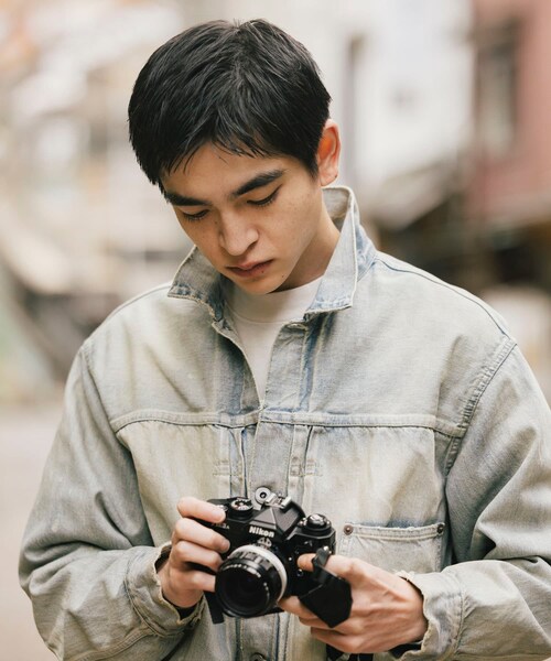 URBAN RESEARCH(アーバンリサーチ)の「A PRESSE 1st Type Denim Jacket(デニムジャケット・メンズ・BLEACH・46/48/50)」の3枚目の写真