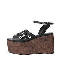 EVRIS | メッシュコルクウエッジサンダル(サンダル)