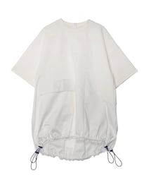 UN3D. | POCKET DOCKING DRAWSTRING T-SH【セットアップ着用可能】(Tシャツ/カットソー)