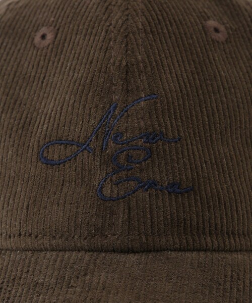 ROPE' PICNIC（ロペピクニック）の「【NEW ERA(R)/ニューエラ別注】920CS MICRO CORDUROYCAP/リンクコーデ（キャップ・レディース・オフホワイト/ブラウン/ネイビー・F）」の20枚目の写真