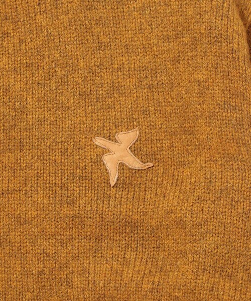 【MIDTHINGS/ミッドシングス】BIRD PATCH CARDIGAN