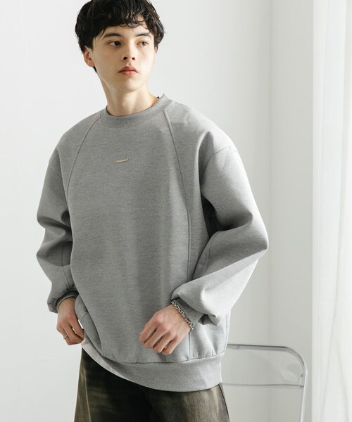 SENSE OF PLACE by URBAN RESEARCH（センスオブプレイスバイアーバンリサーチ）の「ポンチプレートキリカエスウェット（スウェット・メンズ・BLUE/BLACK/GRAY・M/L）」の15枚目の写真