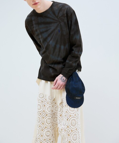 THE GOODLAND MARKET（ザグッドランドマーケット）の「devadurga　COME BACK L/S CUT SEW（Tシャツ/カットソー・メンズ・CHARCOAL・M/L）」の5枚目の写真