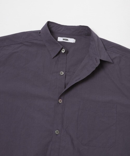 THE GOODLAND MARKET（ザグッドランドマーケット）の「WAX　POCKET SHIRTS（シャツ/ブラウス・メンズ・CHACOAL/NAVY・M/L）」の8枚目の写真
