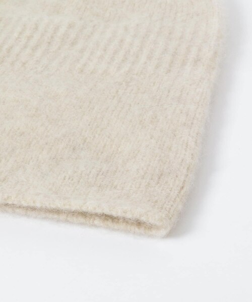 かぐれ(カグレ)の「mature ha. KNIT CAP YAK(ニットキャップ/ビーニー・レディース・BROWN/NATURAL・One)」の9枚目の写真