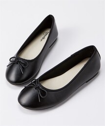 nissen | 【ゆったり幅広】やわらかバレエシューズ（低反発中敷）（ワイズ４Ｅ）(バレエシューズ)