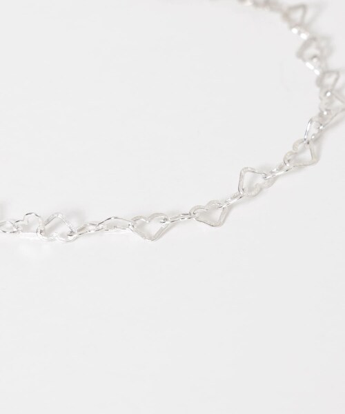 URBAN RESEARCH(アーバンリサーチ)の「decor『デコール』 Heartchain Bracelet(ブレスレット・レディース・SILVER・-)」の11枚目の写真