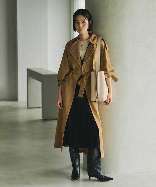 ROPE'(ロペ)の「【E'POR】Y BAG Shoulder Medium【軽量】(ショルダーバッグ・レディース・ライトグレー/キナリ・F)」の15枚目の写真