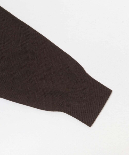 URBAN RESEARCH DOORS（アーバンリサーチドアーズ）の「ウォッシャブルウールタートルネックワイドプルオーバー（ニット/セーター・レディース・杢MOCHA/RED/GREEN/BROWN・M）」の14枚目の写真