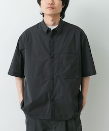 URBAN RESEARCH DOORS | STILL BY HAND ナイロンレギュラーカラーシャツ(シャツ/ブラウス)