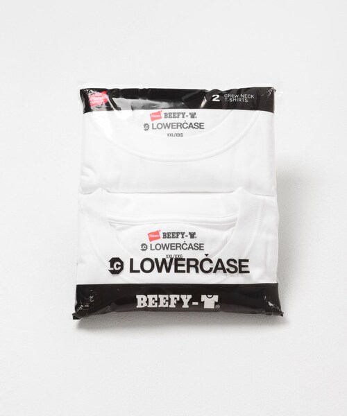 URBAN RESEARCH(アーバンリサーチ)の「HANES×LOWERCASE LOWERCASE 2P BEEFY-T SS(Tシャツ/カットソー・メンズ・WHITE/WHT/BLK/BLACK/D.GRAY/NAVY・M/L/XL/XXL)」の19枚目の写真