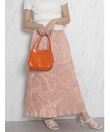 dazzlin | リンクルシャインロングスカート(スカート)