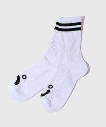 【POLAR SKATE CO./ポーラー スケートカンパニー】RIB SOCKS HAPPY SAD