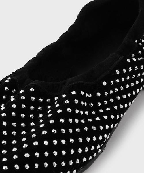 ROPE'(ロペ)の「【PELLICO SUNNY(ペリーコサニー)】STONE FLAT|フラットシューズ(その他シューズ・レディース・ブラック・36/37/38)」の9枚目の写真