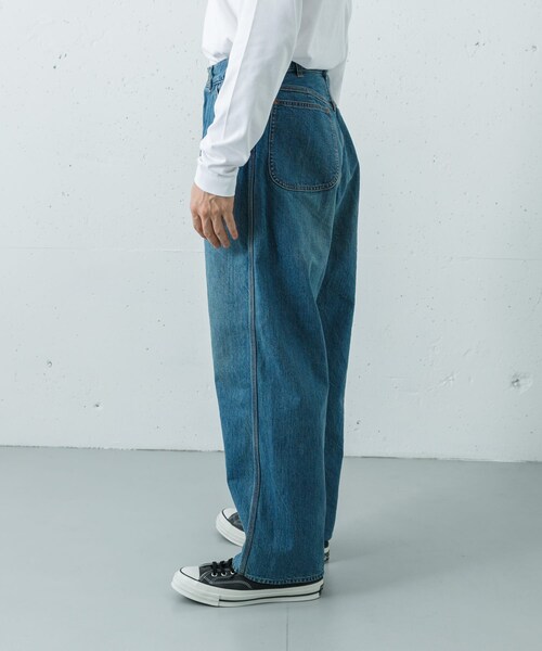 URBAN RESEARCH（アーバンリサーチ）の「CIOTA　DENIM PAINTER PANTS（デニムパンツ・メンズ・M BLUE・4/5/6）」の5枚目の写真
