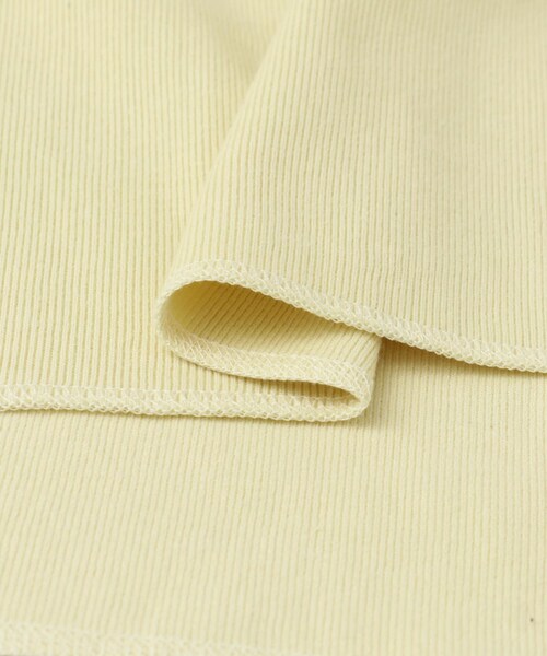かぐれ（カグレ）の「YLEVE　COTTON RIB PULLOVER（Tシャツ/カットソー・レディース・WHITE/YELLOW・1）」の19枚目の写真