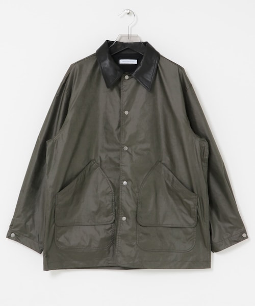 URBAN RESEARCH（アーバンリサーチ）の「NYLON HUNTING JACKET（テーラードジャケット・メンズ・BLACK/KHAKI・M/L）」の13枚目の写真