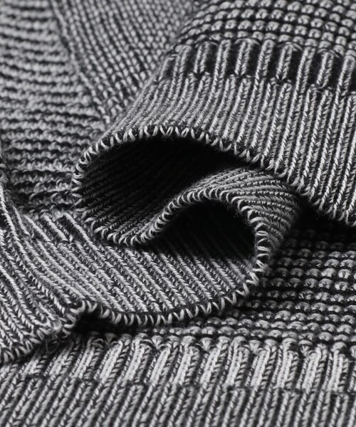 URBAN RESEARCH DOORS（アーバンリサーチドアーズ）の「YASHIKI　SHINRYO CARDIGAN（カーディガン/ボレロ・メンズ・BLACK/MIX GRAY/GREIGE・1/2）」の11枚目の写真