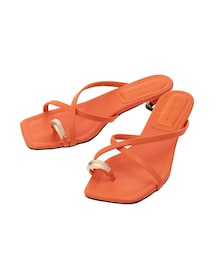 LAGUNAMOON | メタルリングストラップサンダル(サンダル)