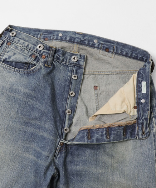 URBAN RESEARCH（アーバンリサーチ）の「A PRESSE　No.22 Washed Wide Denim Pants（デニムパンツ・メンズ・INDIGO・30-30/32-30/34-30/36-30）」の4枚目の写真