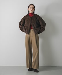 SENSE OF PLACE by URBAN RESEARCH | 『BLACK, TALLサイズ/WEB限定』ジャージーストレートスラックス(スラックス)