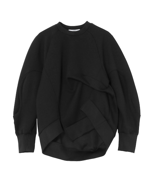 UN3D.（アンスリード）の「WAVE TUCK JERSEY TOP（その他トップス・レディース・ホワイト/ブラック/ターコイズ・F）」の3枚目の写真