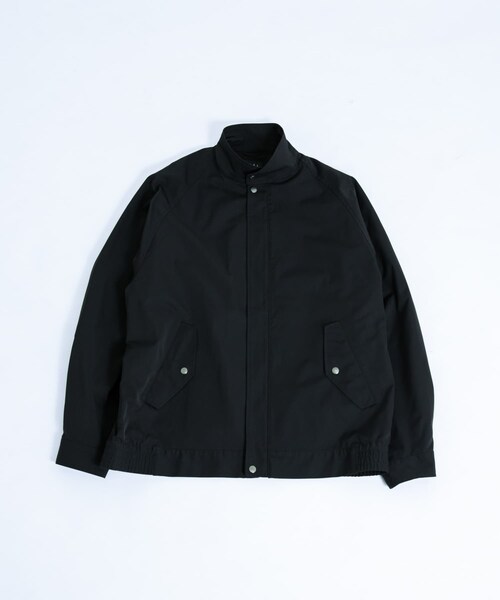 EKAL(エカル)の「SOLOTEXツイルスタンドジャケット(ブルゾン・メンズ・ネイビー/ブラック・M/L)」の4枚目の写真