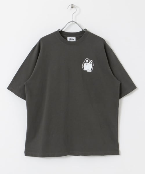 URBAN RESEARCH DOORS（アーバンリサーチドアーズ）の「FORK&SPOON　The Blues Brothers T-shirts（Tシャツ/カットソー・メンズ・OFF/CHARCOAL・4/5）」の2枚目の写真