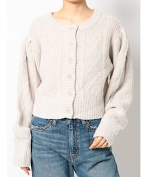 jouetie | 2WAYケーブルニット(カーディガン/ボレロ)